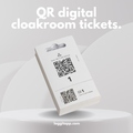 QR Cloakroom Tickets Digital | Apple Wallet & Google Wallet Cloakroom Tags